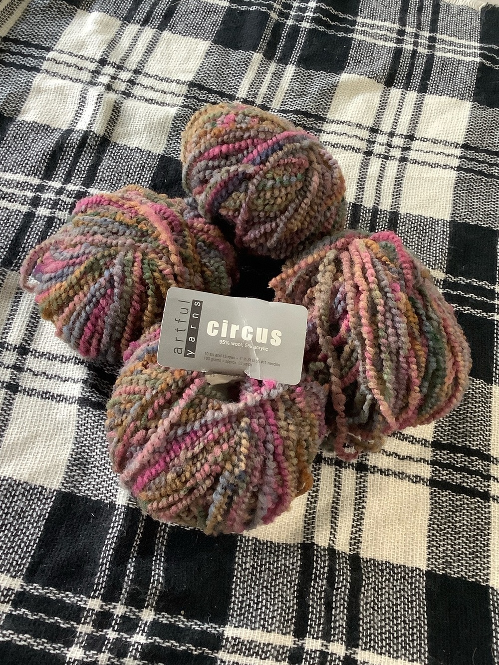 Artful Yarns Circus Multicolored Yarn